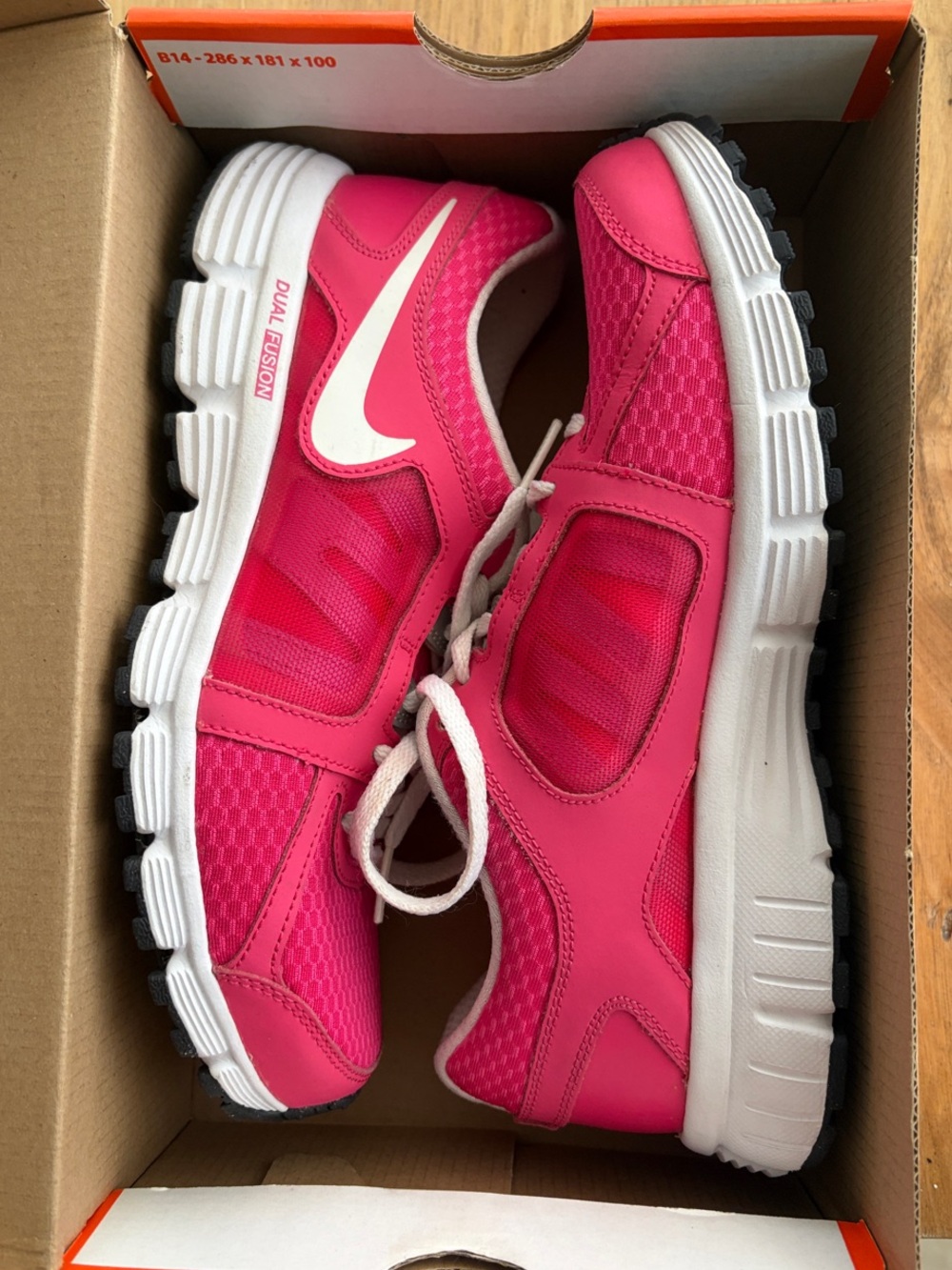 Nike Women’s Hot Pink & White Athletic Running Shoes